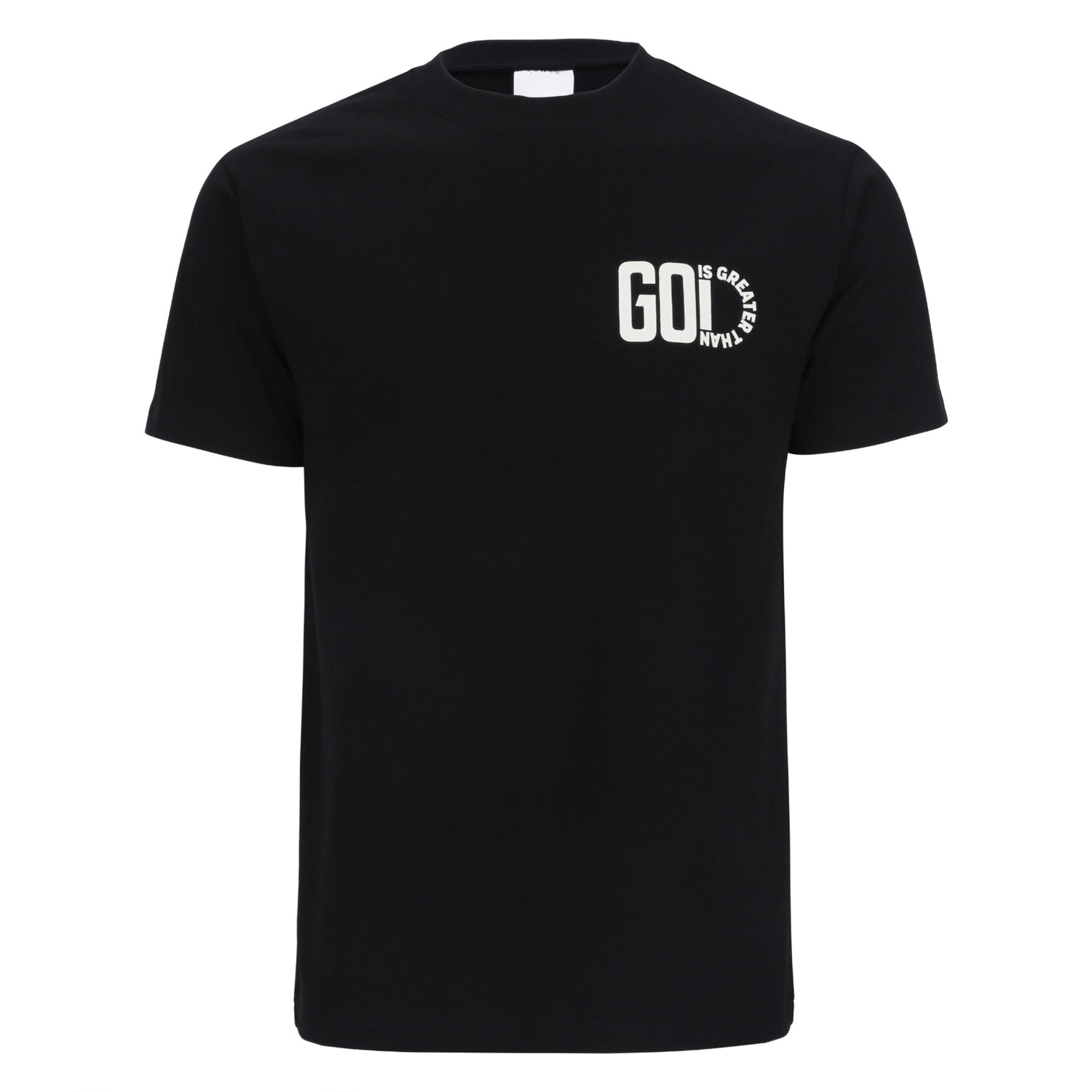 God is GreaterThan pocket logo - Black - God is Greater Than Apparel